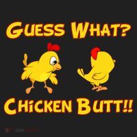 Guess What Chickenbutt? Chicken Graphic Butt Tumbler thumb 3