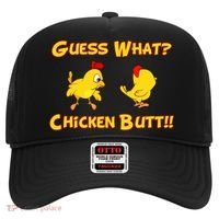 Guess What Chickenbutt? Chicken Graphic Butt Hat thumb 0