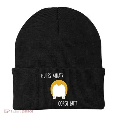 Guess What Corgi Butt Beanie