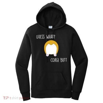 Guess What Corgi Butt Women's Hoodie