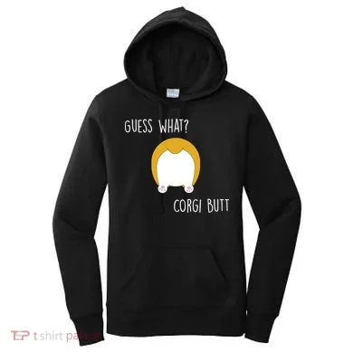 Guess What Corgi Butt Women's Hoodie
