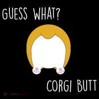 Guess What Corgi Butt Ornament thumb 1
