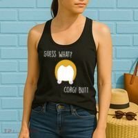 Guess What Corgi Butt Women's Tank Top thumb 2
