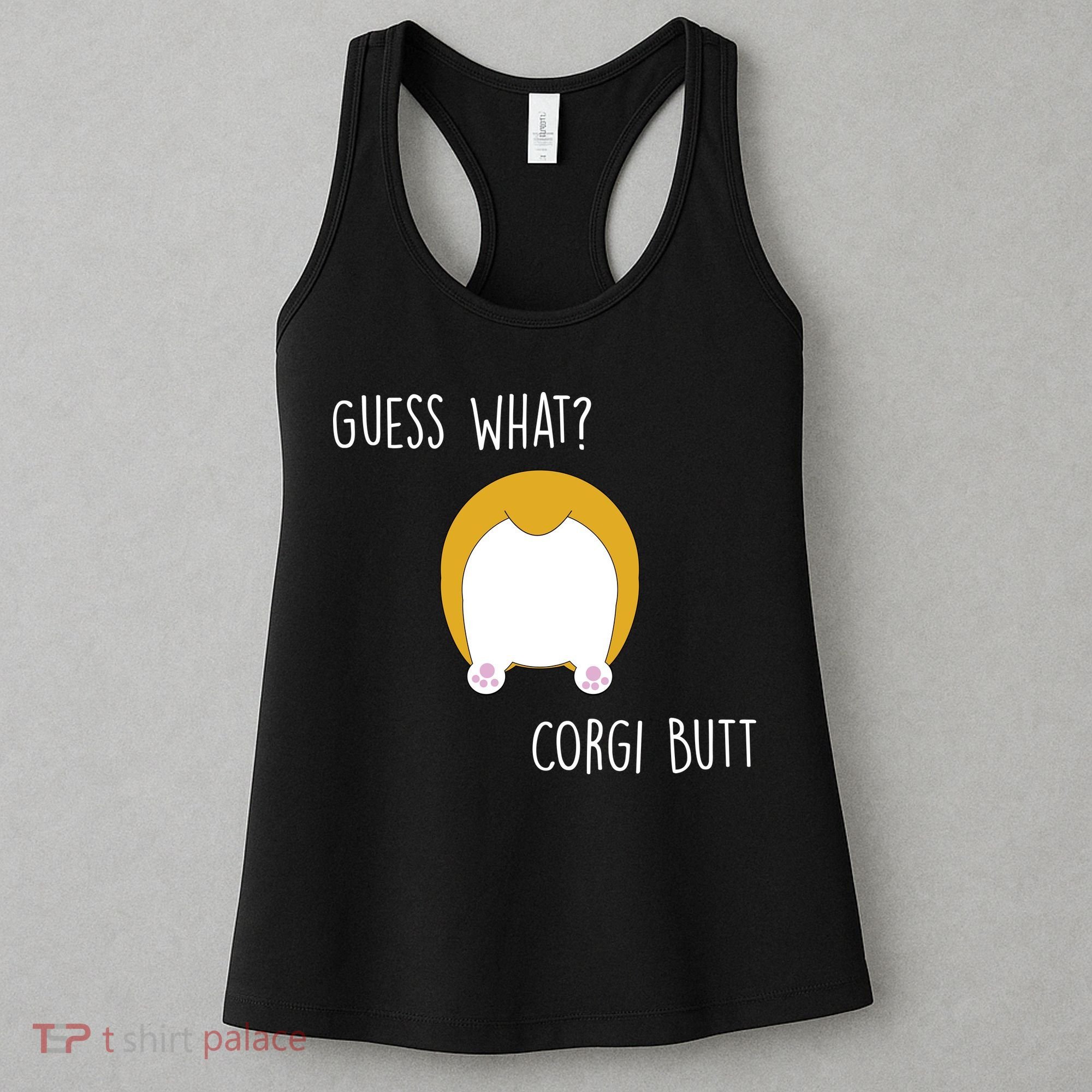 Guess What Corgi Butt Women's Tank Top