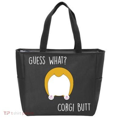 Guess What Corgi Butt Tote Bag
