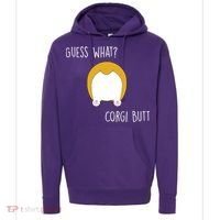 Guess What Corgi Butt Hoodie thumb 0
