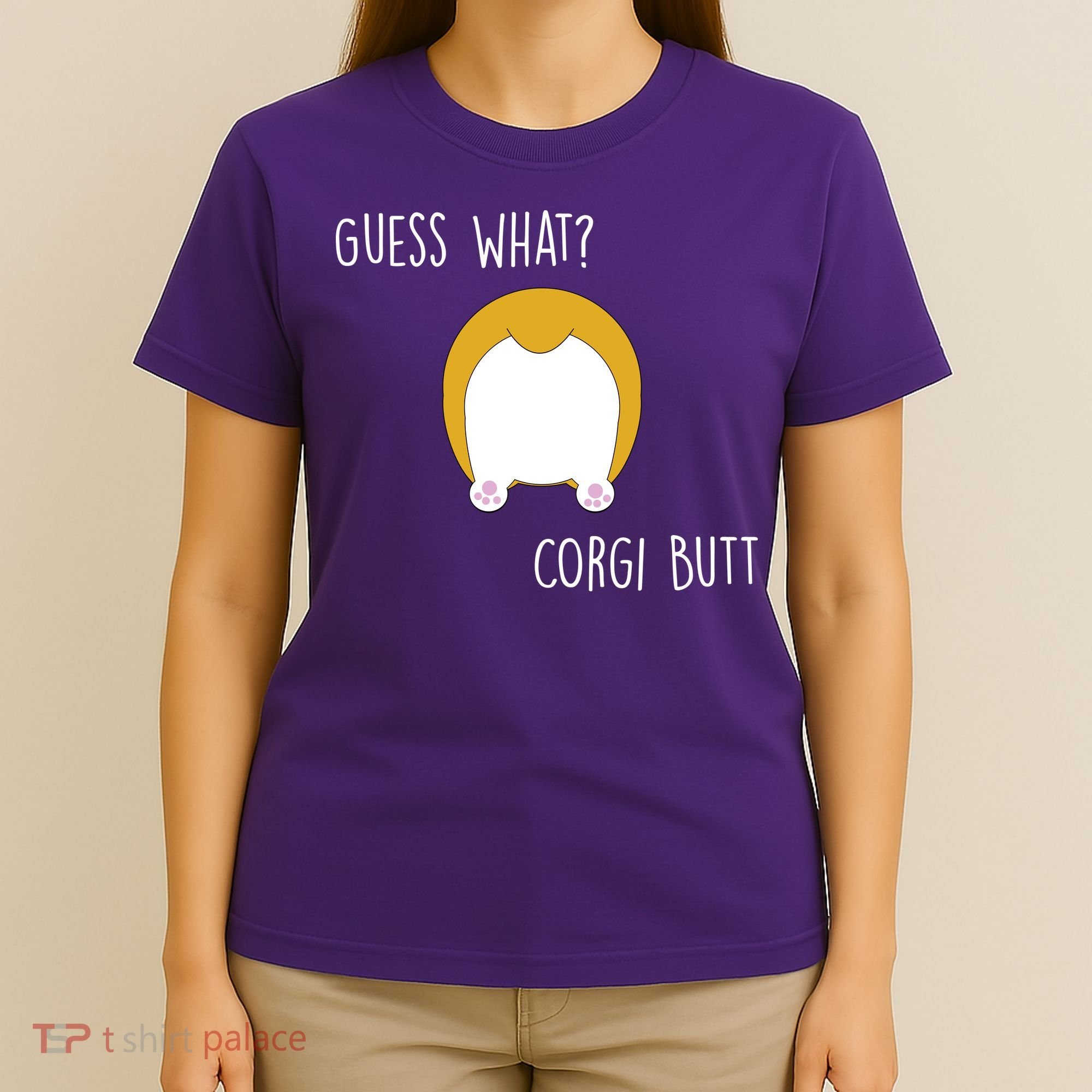 Guess What Corgi Butt T-Shirt