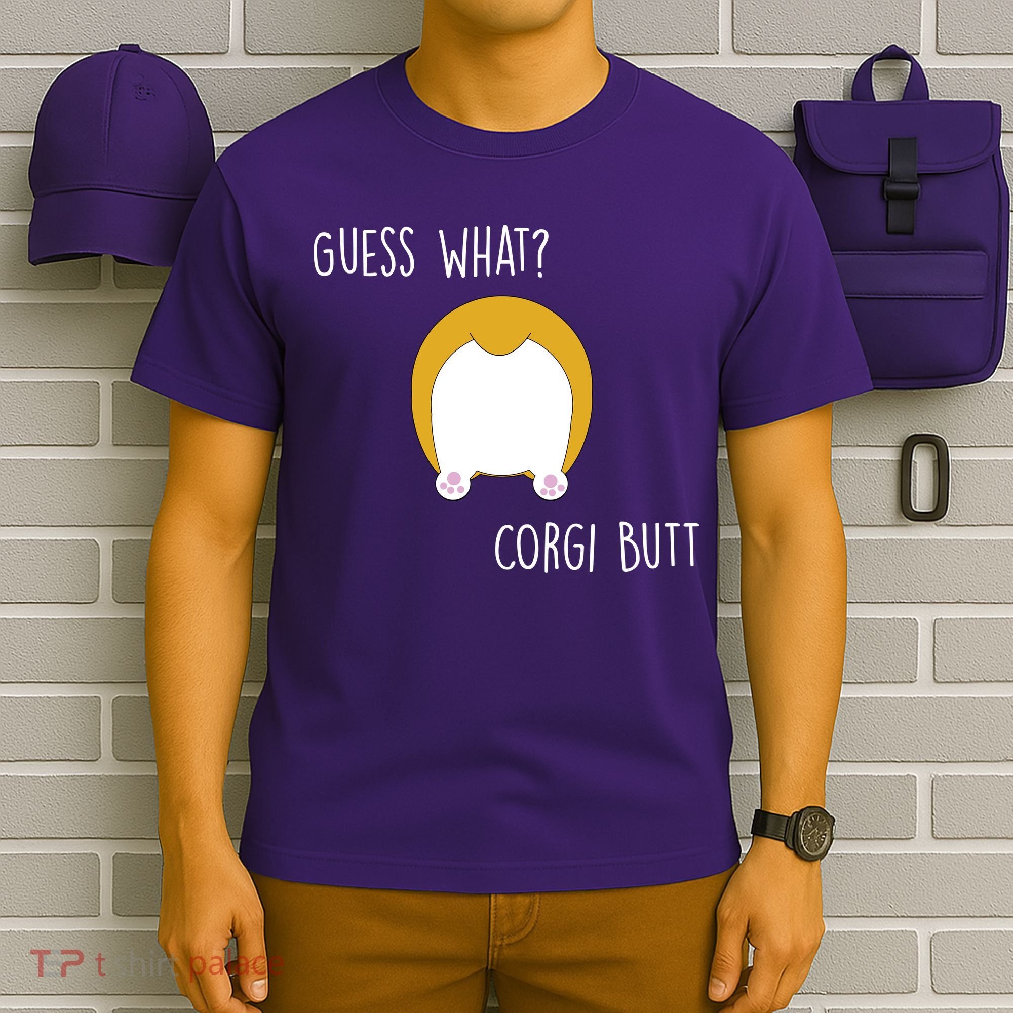 Guess What Corgi Butt T-Shirt