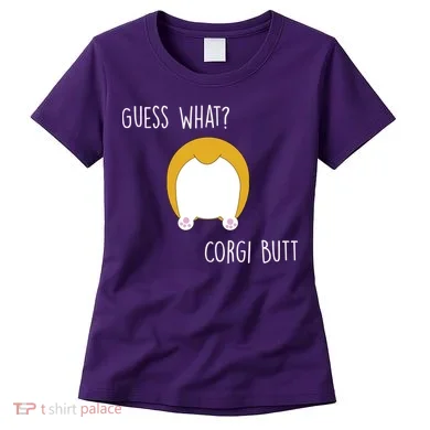 Guess What Corgi Butt Women's T-Shirt