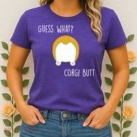 Guess What Corgi Butt Women's T-Shirt thumb 2
