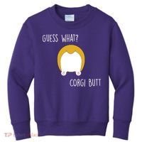 Guess What Corgi Butt Kids Sweatshirt thumb 0