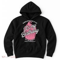 Guess What Day It Is? It's My Birthday Tell Me I'm Pretty Hoodie thumb 0