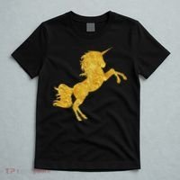 Gold Unicorn Gift T-Shirt thumb 5