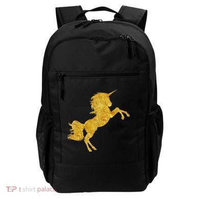 Gold Unicorn Gift Backpack
