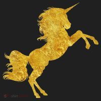 Gold Unicorn Gift Beanie thumb 2