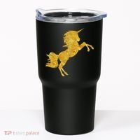 Gold Unicorn Gift Tumbler thumb 0