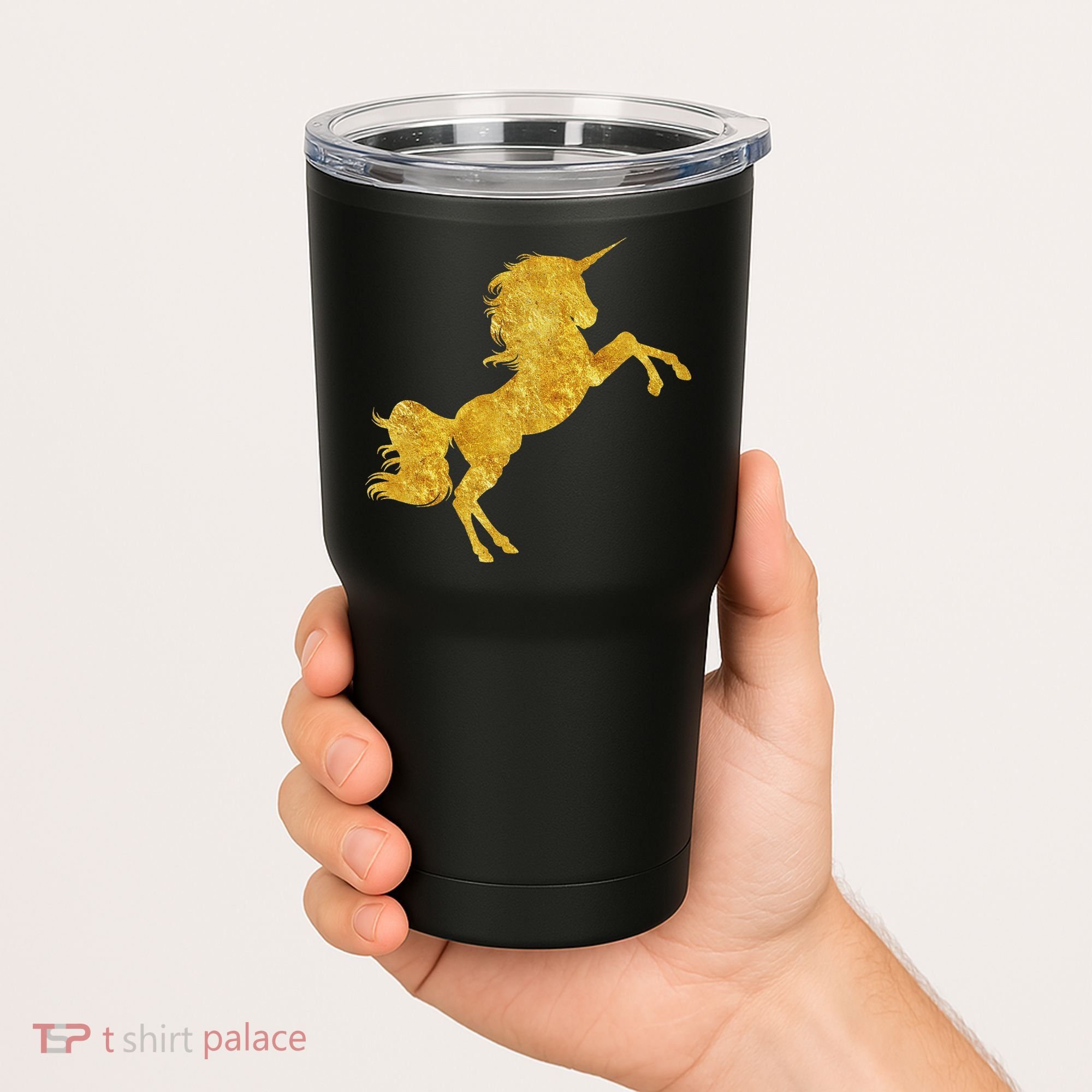 Gold Unicorn Gift Tumbler