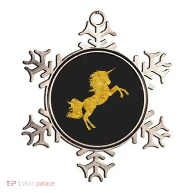 Gold Unicorn Gift Ornament