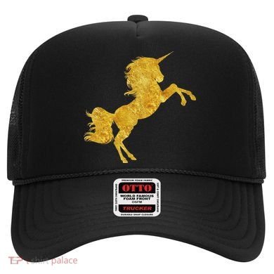 Gold Unicorn Gift Hat