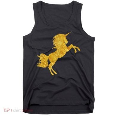 Gold Unicorn Gift Tank Top