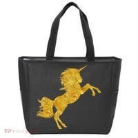Gold Unicorn Gift Tote Bag thumb 0
