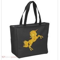 Gold Unicorn Gift Tote Bag thumb 2