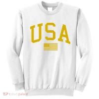 Gold USA Graphic Apparel National Pride Sweatshirt thumb 0