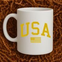 Gold USA Graphic Apparel National Pride Coffee Mug thumb 2
