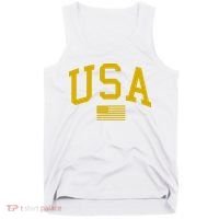 Gold USA Graphic Apparel National Pride Tank Top thumb 0