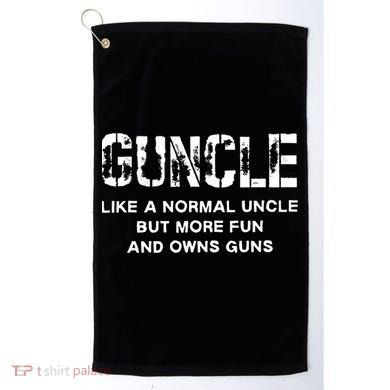 Gun Uncle Golf Towel