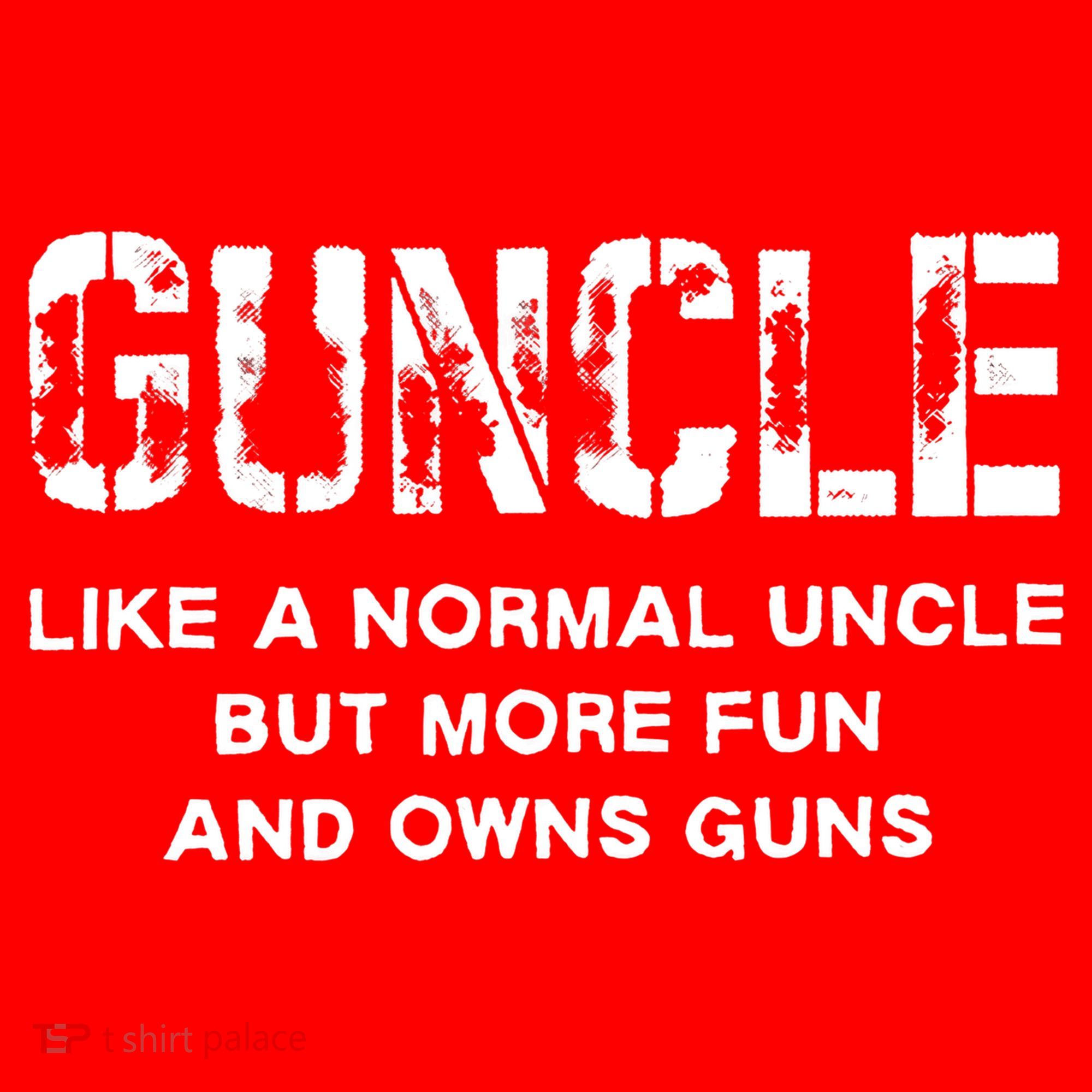 Gun Uncle Santa Hat