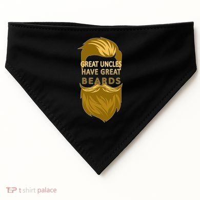 Great Uncles Have Great Beards USA-Made Doggie Bandana
