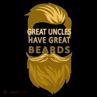 Great Uncles Have Great Beards USA-Made Doggie Bandana thumb 2
