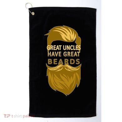 Great Uncles Have Great Beards Golf Towel