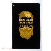 Great Uncles Have Great Beards Golf Towel thumb 0