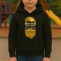 Great Uncles Have Great Beards Kids Hoodie thumb 3