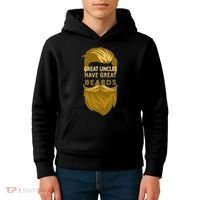 Great Uncles Have Great Beards Kids Hoodie thumb 4