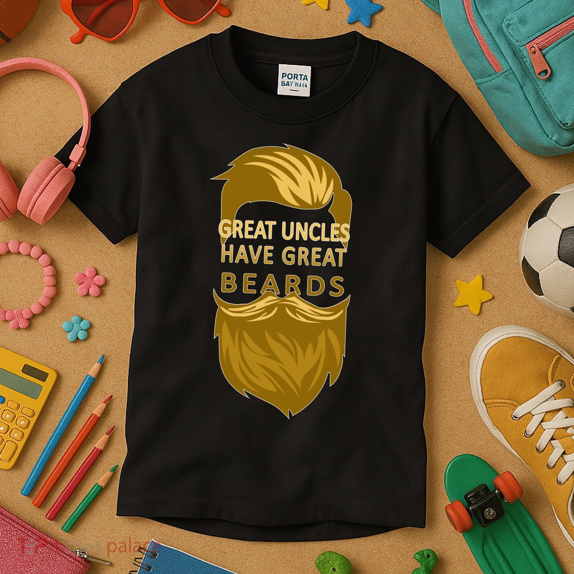 Great Uncles Have Great Beards Kids T-Shirt