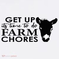 get up its time to do farm chores Ornament thumb 1