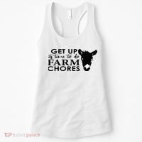 get up its time to do farm chores Women's Tank Top thumb 0