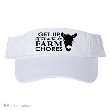 get up its time to do farm chores Visor