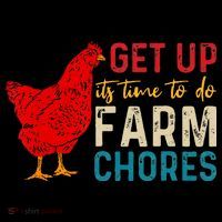 get up it's time to do farm chores USA-Made Doggie Bandana thumb 2