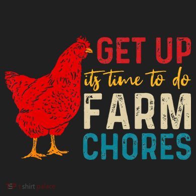get up it's time to do farm chores 11oz C Handle Ceramic Mug