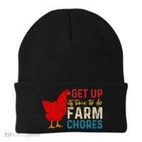 get up it's time to do farm chores Beanie thumb 0