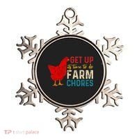 get up it's time to do farm chores Ornament thumb 0