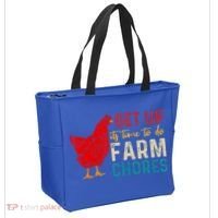 get up it's time to do farm chores Tote Bag thumb 2