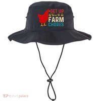 Get Up Its Time To Do Farm Chores Bucket Hat thumb 0