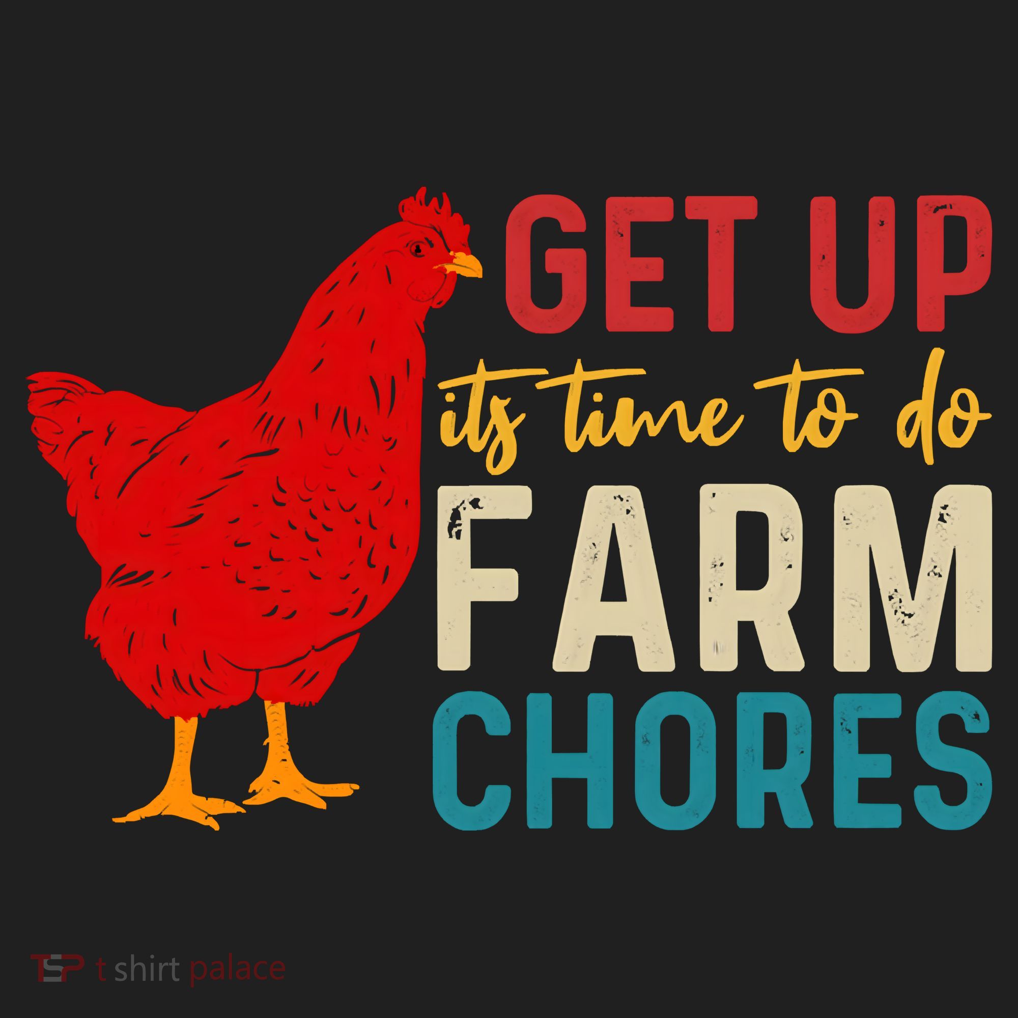 Get Up Its Time To Do Farm Chores Hat