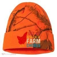 Get Up Its Time To Do Farm Chores Kati Licensed 12" Camo Cuffed Beanie thumb 0