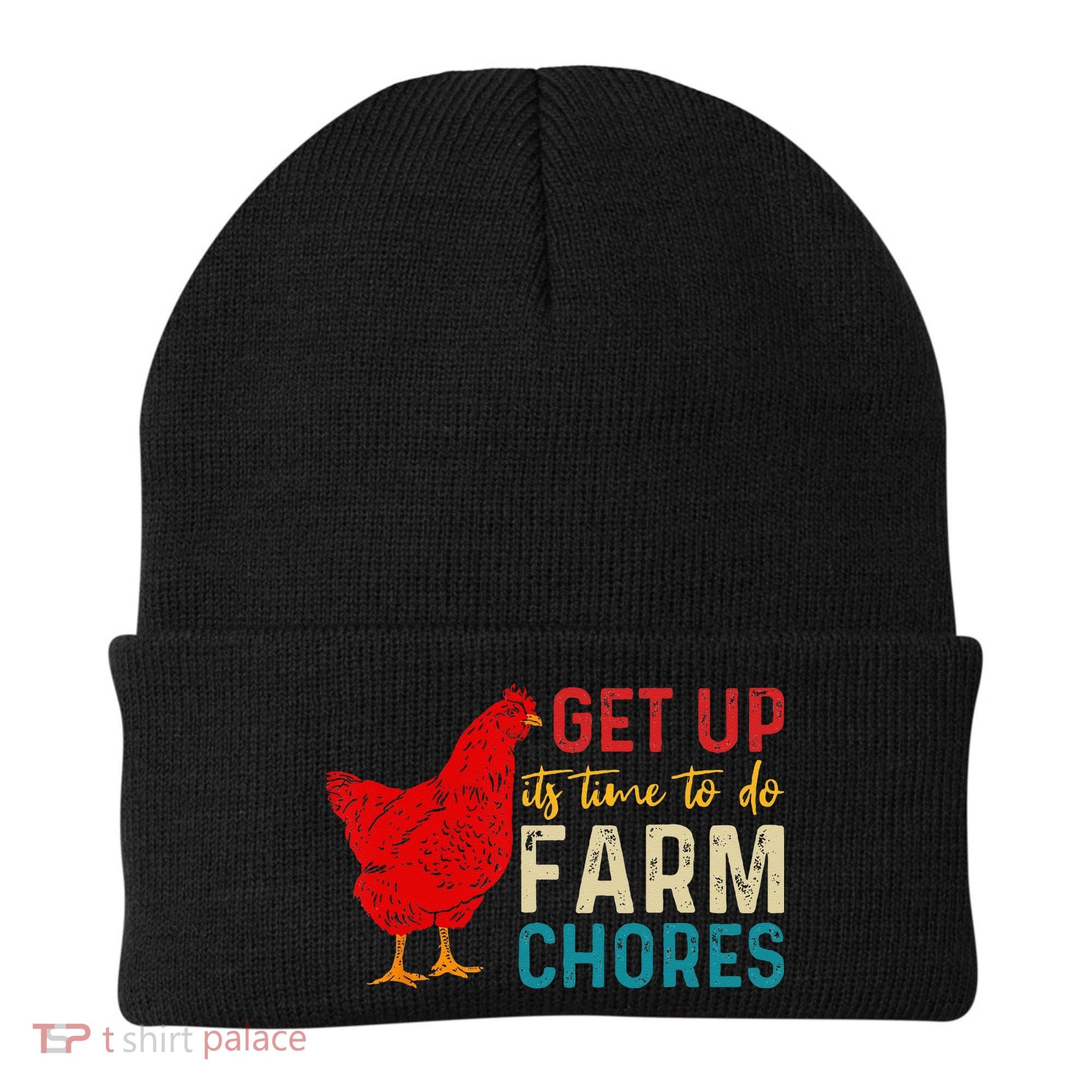 get up it's time to do farm chores Beanie